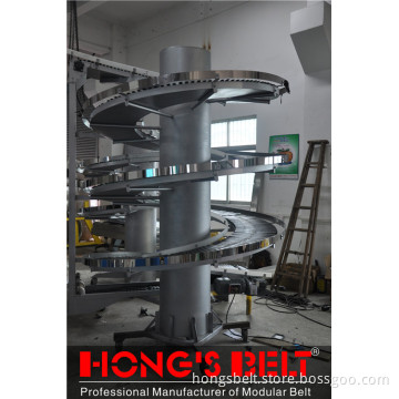 The Modular Spiral Conveyor (HS-2200A) with 400mm Width